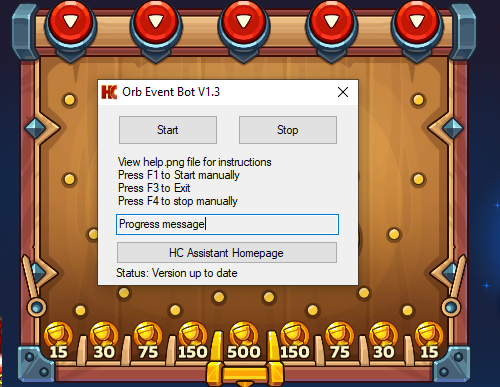 Hustle Castle Assistant Bot GUI