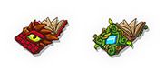 Hustle Castle Mage Weapon Icons (Grimoire)