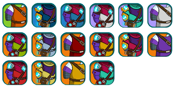 Hustle Castle Mage Armour Icons