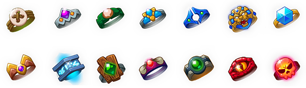 Hustle Castle Ring Icons