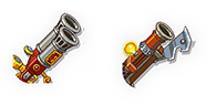 Hustle Castle Archer Weapon Icons (ShotGun)